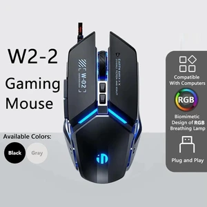 AUTYUE Gaming Mouse, USB Wired Gaming Mice, Silent Competition Mouse New Metal Style 6-Buttons, Silent Click Mouse, with backlight, Macro Programming 8800DPI Wired Gaming Mouse for Computers AUTYUE Gaming Mouse, USB Wired Gaming Mice, Silent Competition Mouse New Metal Style 6-Buttons, Silent Click Mouse, with backlight, Macro Programming 8800DPI Wired Gaming Mouse for Computers