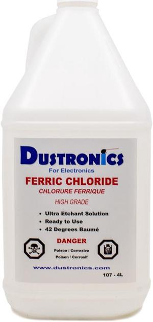 High Grade Ferric Chloride Liquid Solution 4L Bottle