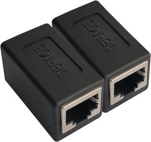 UGREEN RJ45 Splitter 1 to 2 Ethernet Adapter Internet Network Cable  Extender RJ45 Connector Coupler for