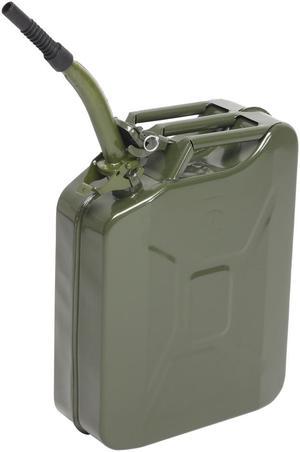 Jerry Can 5 Gal 20L Green Steel Gasoline Gas Fuel Tank Emergency Portable New