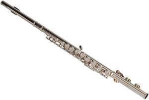 New High Quality Silver Plated 16 Closed Holes C with E Key Flute