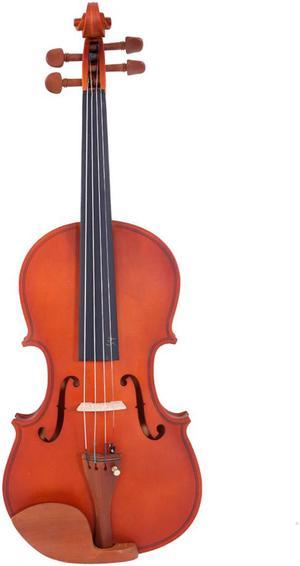 Glarry 4/4 Size Natural Violin Fiddle +Case+Bow+Rosin+Shoulder Rest+String+Tuner
