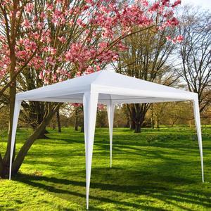 10'x10' Wedding Party Event Tent Outdoor Canopy Tent Gazebo Pavilion Cater White