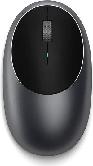 Satechi Mouse for MacBook Pro  M1 Wireless Mouse with Rechargeable Type C Port  Bluetooth Mouse for MacBook Pro, MacBook Air, Mac Pro, iMac, Mac Mini, iPad, iPad Pro, iPad Air & More - Space Gray