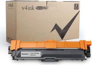 V4INK 1 Pack Black New Replacement for Brother TN221 TN225 Toner Cartridge for use with Brother HL3170CDW Brother MFC9330CDW Brother HL3140CW Brother HL3180CDW MFC9130CW MFC9340CDW Printer
