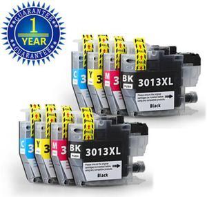 Compatible LC3013 Ink Cartridges Replacement for Brother LC3013 LC3011 Ink Cartridge Works with Brother MFC-J690DW MFC-J895DW Brother MFC-J497DW MFC-J491DW Inkjet Printer 8Packs (2K/2C/2M/2Y)