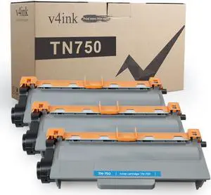 V4INK 3PK Compatible Toner Cartridge Replacement for Brother TN750 TN720 High Yield Toner Cartridge for Brother hl-5470dw hl-5470dwt mfc-8710dw mfc-8950dw mfc-8910dw dcp-8110dn dcp-8150dn Printer
