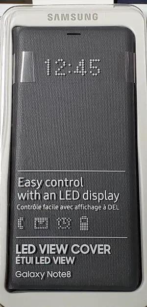 Samsung Galaxy Note8 LED View Cover (Black)