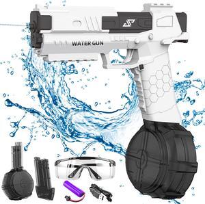 Electric Water Pistol for Adults and Children, Large Capacity Strongest Water Sprayer Summer Pool Beach Party Toy