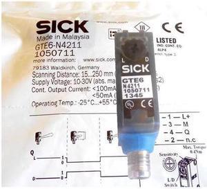 SICK GTE6-N4211 Miniature Photoelectric Sensors,NPN,New