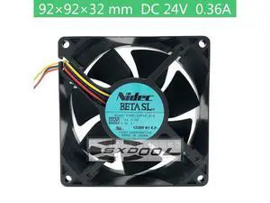 New original Nidec D09C-24PS5 01B 24V 0.36A 9cm 9232 Industrial computer inverter cooling fan New original Nidec D09C-24PS5 01B 24V 0.36A 9cm 9232 Industrial computer inverter cooling fan