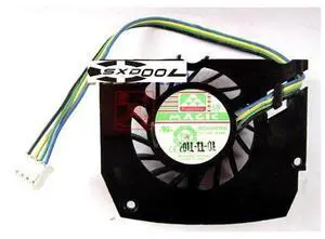 For Leadtek Quadro K600 Q600 Graphics Card Cooling Fan MBT4412HF-W09 12V 0.24A 4-wire 4-pin For Leadtek Quadro K600 Q600 Graphics Card Cooling Fan MBT4412HF-W09 12V 0.24A 4-wire 4-pin