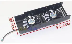 New original For MSI GTX1650 half-height knife card graphics cooling fan 156mm x 55mm x29mm New original For MSI GTX1650 half-height knife card graphics cooling fan 156mm x 55mm x29mm
