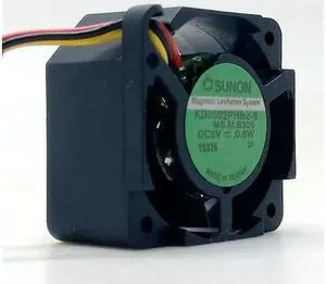 KD0502PHB2-8 DC5V 0.6W 25x25x15MM 2.5cm 3Lines Tachometer Signal Cooling fan