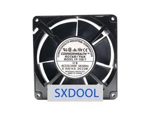 FP-108-7 12738 AC220V 127mm 12.7cm 220V Dual Ball Bearing 127X127X38mm Industrial Case Cabinets Cooling Fan FP-108-7 12738 AC220V 127mm 12.7cm 220V Dual Ball Bearing 127X127X38mm Industrial Case Cabinets Cooling Fan