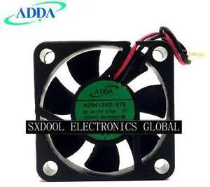ADDA AD0412HX-G70 DC12V 0.10A 4010 4CM 40mm 40x40x10mm cooling Fan ADDA AD0412HX-G70 DC12V 0.10A 4010 4CM 40mm 40x40x10mm cooling Fan