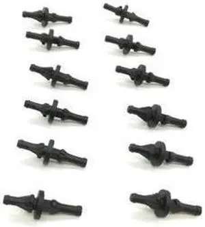 8PCs Silicone Rubber Cooling Fan Mounts Anti-Vibration Anti Noise Rubber Rivets Pin PC case 8PCs Silicone Rubber Cooling Fan Mounts Anti-Vibration Anti Noise Rubber Rivets Pin PC case