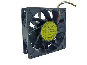 D12BM-12D For YLFan 12038 12V 4-Pin PQM Temperature Control Cooling Fan 12cm Max Airflow Rate Fan 2.3A D12BM-12D For YLFan 12038 12V 4-Pin PQM Temperature Control Cooling Fan 12cm Max Airflow Rate Fan 2.3A