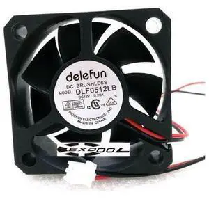 DELEFUN DLF0512LB 5020 5cm 12V DC mute double ball cooling industrial amplifier power supply equipment fan DELEFUN DLF0512LB 5020 5cm 12V DC mute double ball cooling industrial amplifier power supply equipment fan
