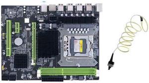 X58 Motherboard LGA 1366 Support DDR3 ECC Memory RAM and Xeon Desktop Server X58-PRO Computer Motherboard