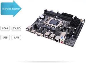 P8H61-M LX3 PLUS R2.0 Desktop Motherboard H61 Socket LGA 1155 I3 I5 I7 DDR3 16G uATX UEFI BIOS Mainboard O21 20 Drop