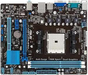 ASUS F1A55-M LX3 PLUS R2.0 Socket FM1 DDR3 32GB Micro ATX Motherboard