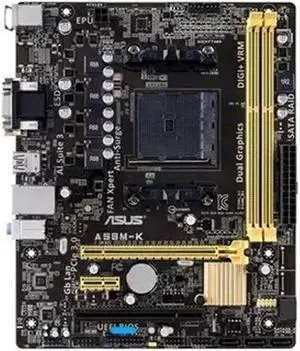 ASUS A58M-K Socket FM2/FM2+ DDR3 32GB Micro ATX Motherboard