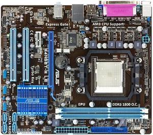 ASUS M4N68T-M LE Socket AM3 DDR3 8GB Micro ATX Motherboard