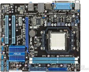 ASUS M4N68T-M LE V2 Socket AM3 DDR3 16GB Micro ATX Motherboard