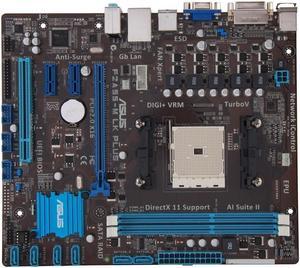 ASUS F2A55-M LK PLUS Socket FM2 DDR3 32GB Micro ATX Motherboard