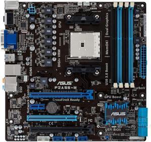 ASUS F2A55-M Socket FM2 DDR3 64GB Micro ATX Motherboard