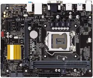 ASUS B85M-V5 PLUS LGA 1150 DDR3 16GB Micro ATX Motherboard