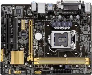 ASUS B85M-D PLUS LGA 1150 DDR3 16GB Micro ATX Motherboard