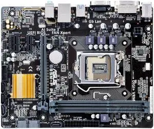 ASUS B85M-F PLUS LGA 1150 DDR3 16GB Micro ATX Motherboard