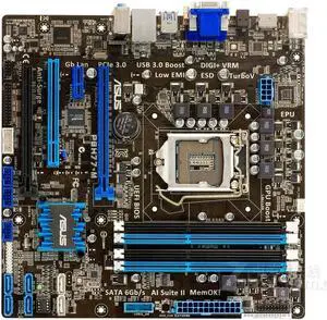 ASUS P8H77-M LGA 1155 DDR3 32GB Micro ATX Motherboard