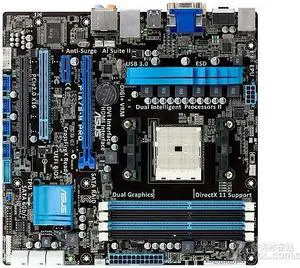 ASUS F1A75-M PRO Socket FM1 DDR3 64GB Micro ATX Motherboard