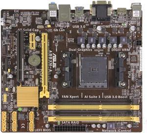 ASUS A88XM-A Socket FM2/FM2+ DDR3 64GB Micro ATX Motherboard