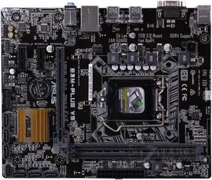 ASUS E3M-PLUS V5 LGA 1151 DDR4 32GB Micro ATX Motherboard