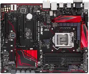 ASUS B150 PRO GAMING LGA 1151 DDR4 64GB ATX Motherboard