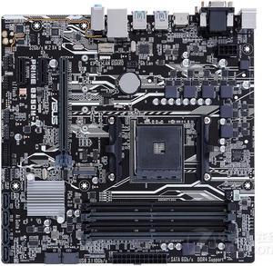 ASUS PRIME B350M-A Socket AM4 DDR4 64GB Micro ATX Motherboard