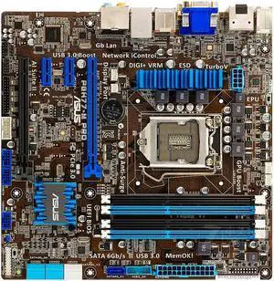 ASUS P8H77-M PRO LGA 1155 DDR3 32GB Micro ATX Motherboard