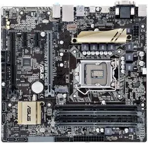 ASUS Z170M-PLUS LGA 1151 DDR4 64GB Micro ATX Motherboard