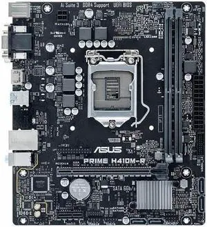 ASUS PRIME H410M-R LGA 1200 DDR4 64GB Micro ATX Motherboard