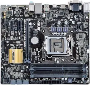 Used - Very Good: ASUS B85M-G LGA 1150 Micro ATX Intel