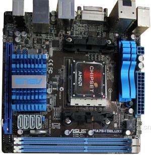 ASUS F1A75-I Deluxe Socket FM1 DDR3 32GB Mini-ITX Motherboard