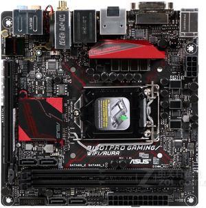 ASUS B150I PRO GAMING/WiFi/AURA LGA 1151 DDR4 32GB Mini-ITX Motherboard