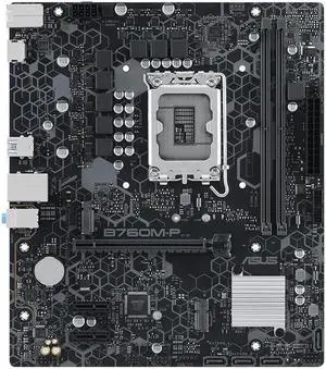 ASUS B760M-P LGA 1700 DDR5 96GB Micro ATX Motherboard