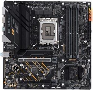 ASUS TUF GAMING B660M-E D4 LGA 1700 DDR4 128GB Micro ATX Motherboard