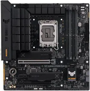 ASUS TUF GAMING B760M-PLUS D4 LGA 1700 DDR4 128GB Micro ATX Motherboard