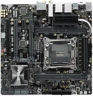 ASUS X99-M WS LGA 2011-V3 DDR4 64GB Micro ATX Motherboard